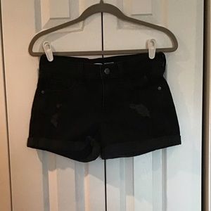 Black Old Navy Jean shorts (boyfriend)